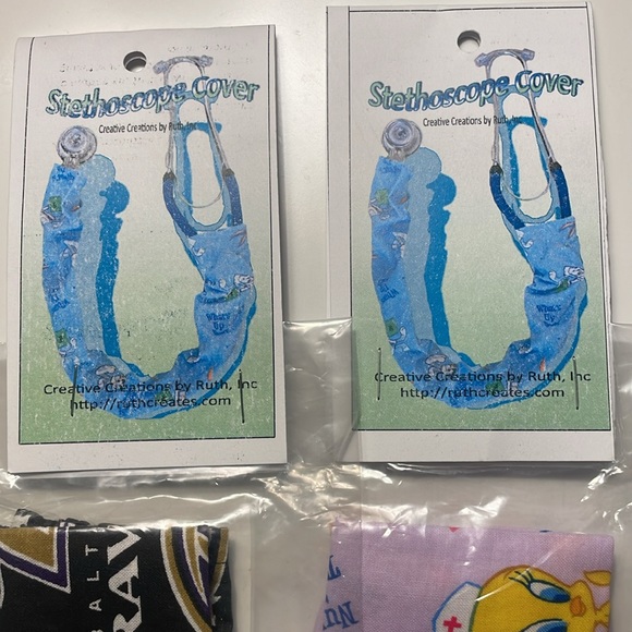 Stethoscope covers - ravens & tweety bird - brand new - Picture 3 of 3